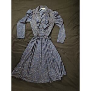 Vintage JC Penny Geometric Dress Size Small